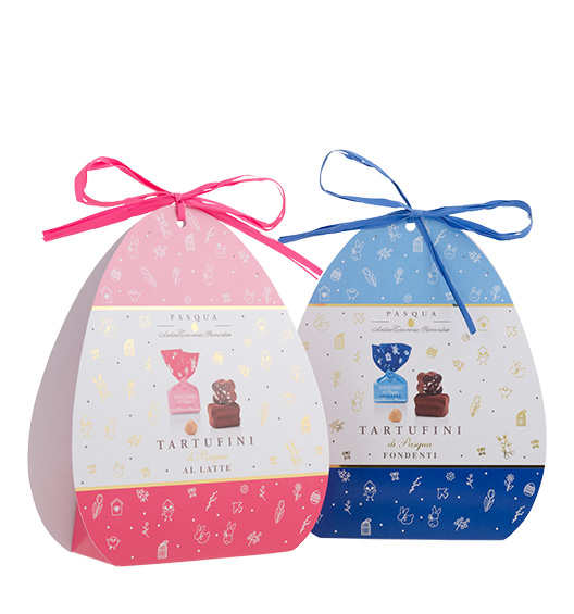 Tartufini al latte e extra neri assortiert